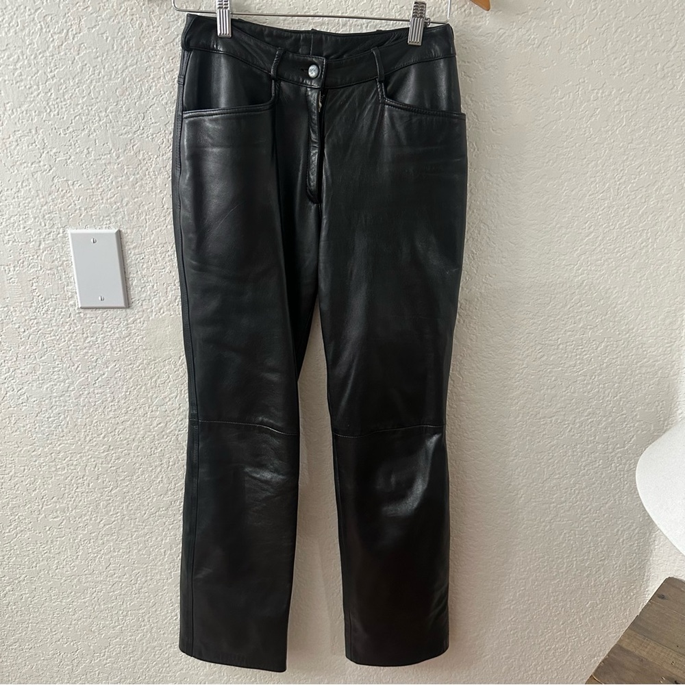 Michael Hoban Vintage Leather Pants